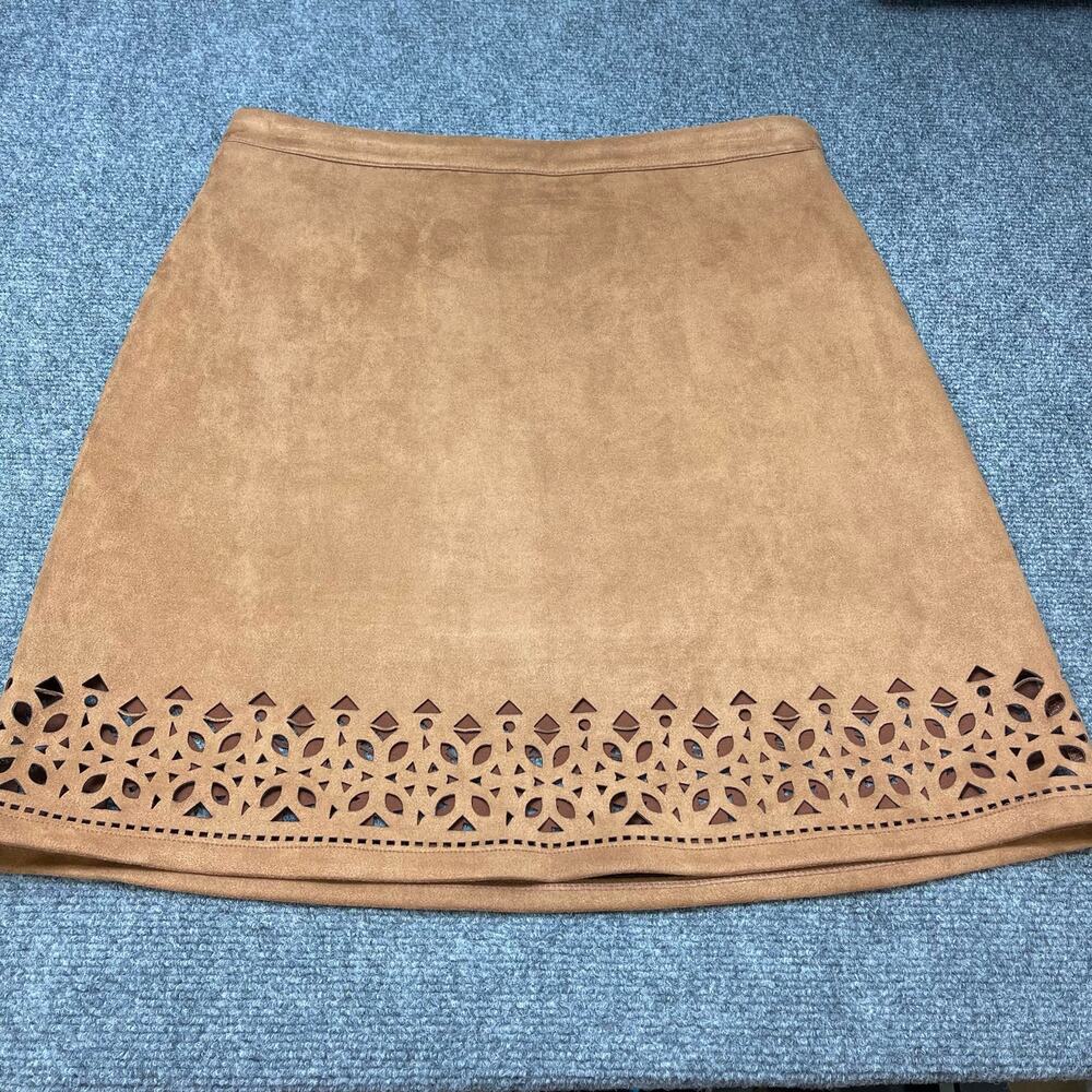 Miami‎ Womens Mini Skirt Size Medium Brown